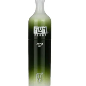 BUY FLUM FLOAT APPLE ICY, Flum Float, Apple Icy, Disposable Vape, Apple Flavor, Ice Flavor, Menthol, Fruit Vape, Crisp Apple, Refreshing Vape